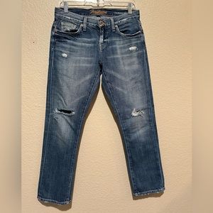 Lucky Legend by Lucky Brand Jeans Legend Dylan Boyfriend destroyed 00/24